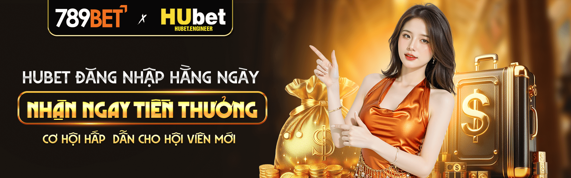 hubet đăng nhập hàng ngày nhận ngay tiền thưởng
